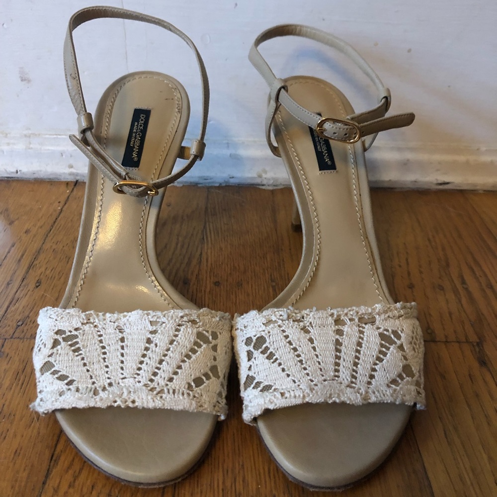 Dolce & Gabbana summer shoes size euro 38
